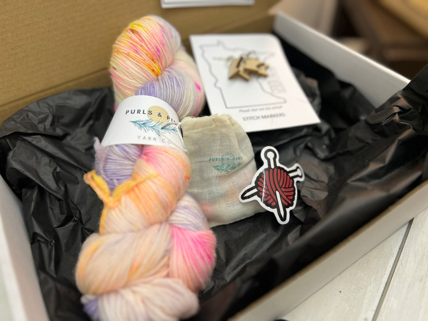 Cabin Life Monthly Hand Dyed Yarn Box Subscription 2026