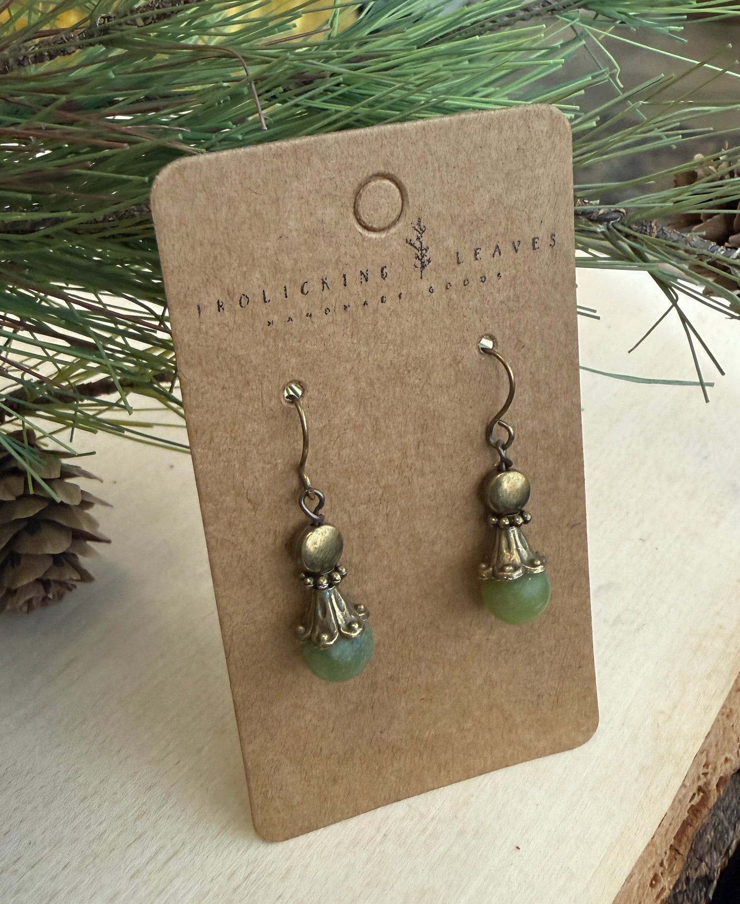 Vintage Jade Earrings