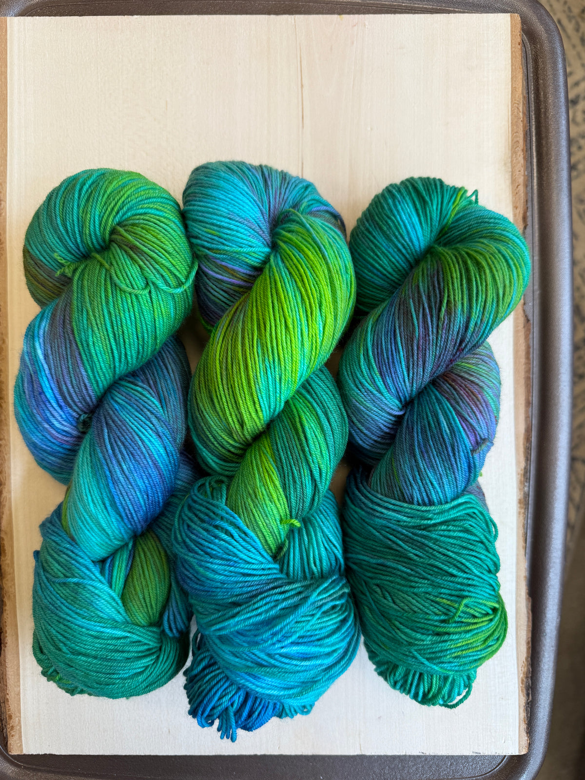 Dancing Lights Hand Dyed Yarn