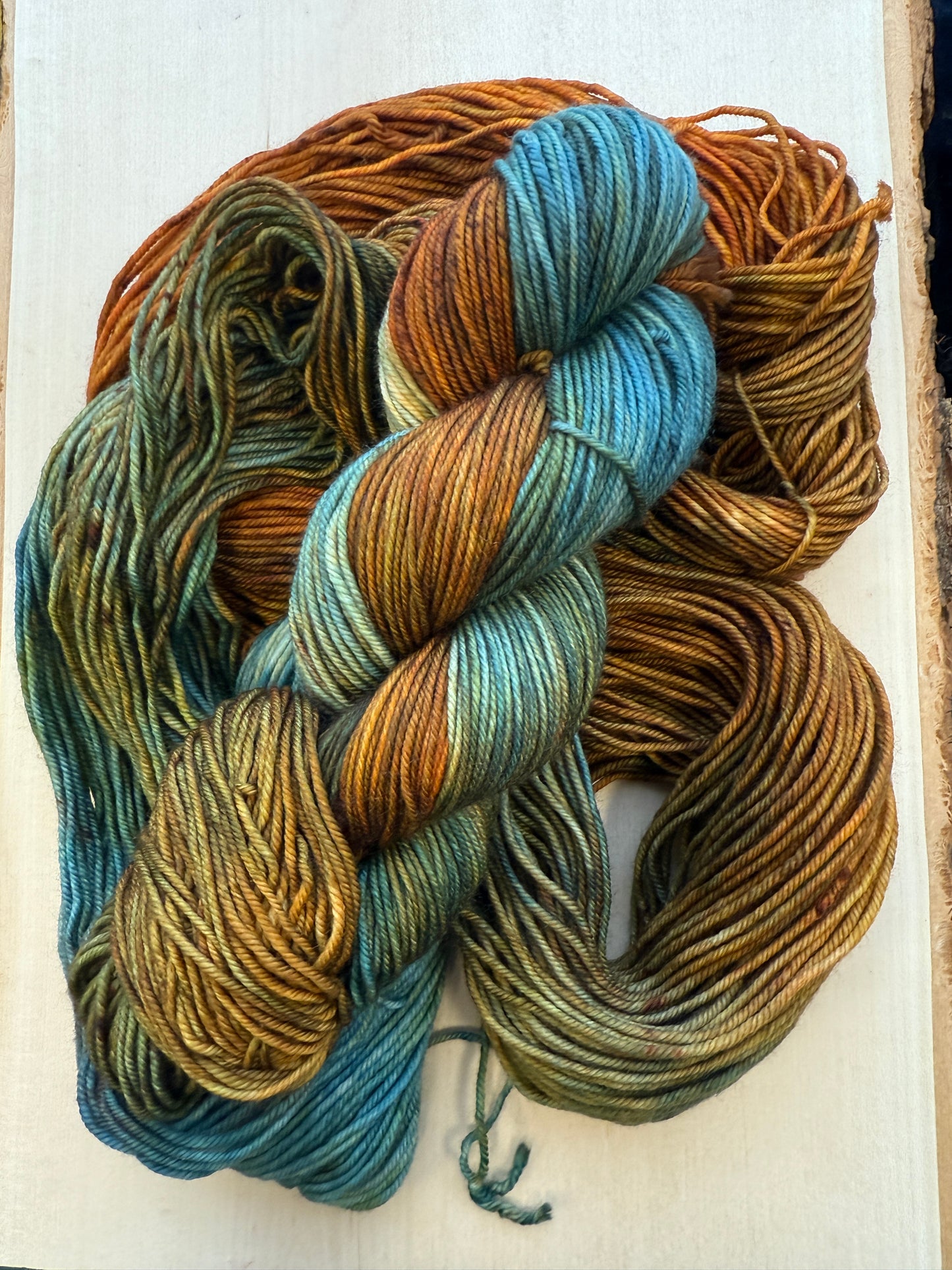 Desert Sunset Hand Dyed Yarn