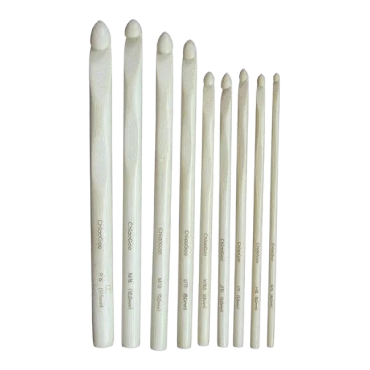 ChiaoGoo Bamboo Crochet Hooks
