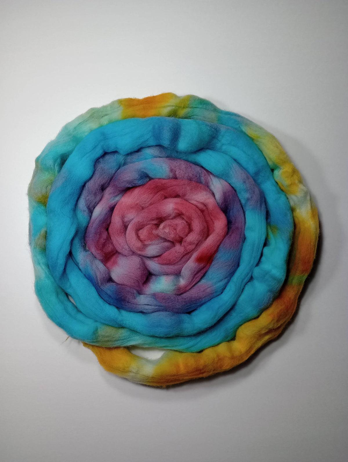Cormo Hand Dyed Roving - 100 g. braids - Chameleon