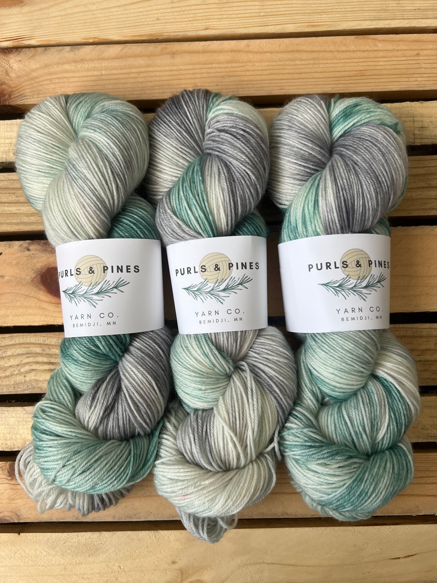 A Walk in the Woods Hand Dyed Yarn