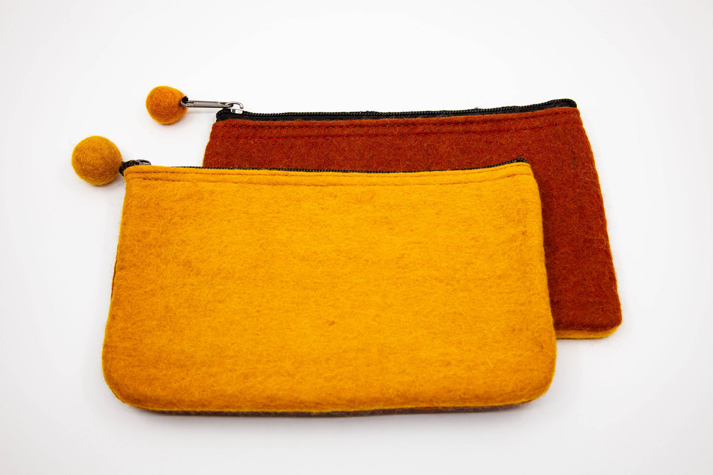 2-Tone Medium Felt Pouch