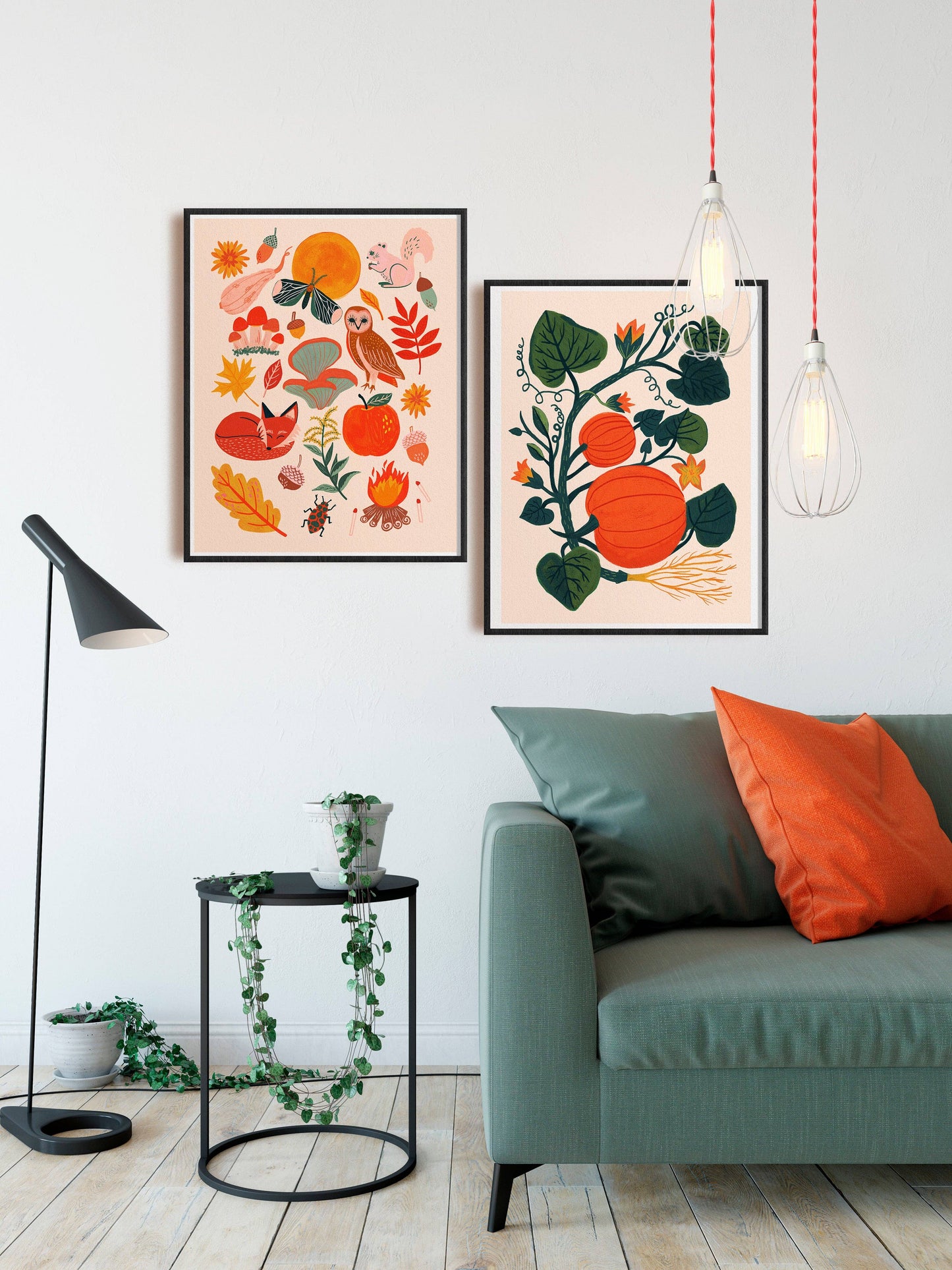 Favorite Fall Things - Autumn Art Print