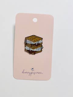 Yarn S’MORES Enamel Pin