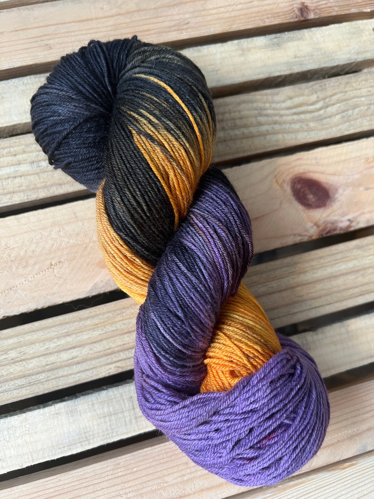 Hocus Pocus Hand Dyed Yarn
