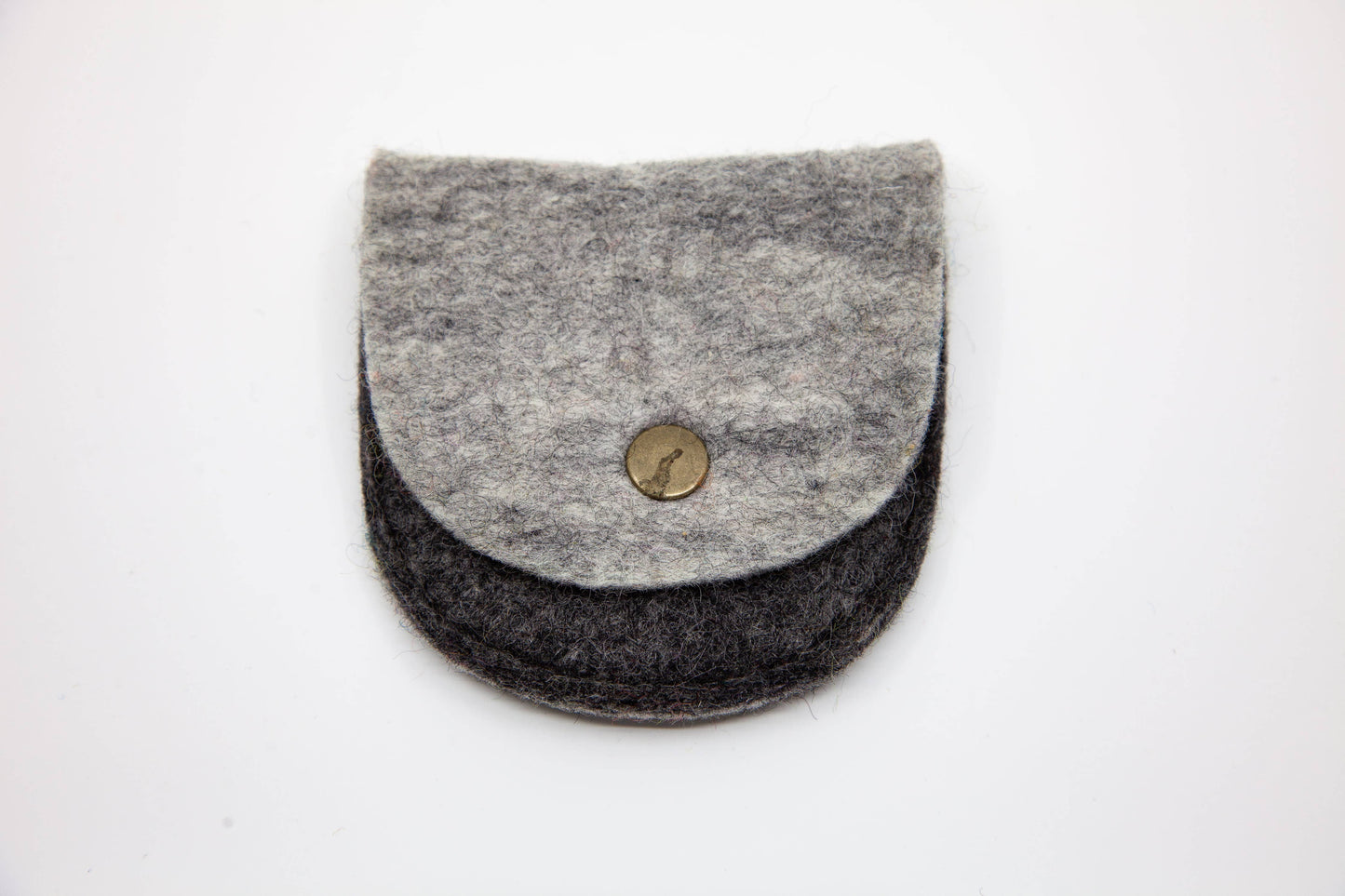The Curve-Mini Felt Pouch