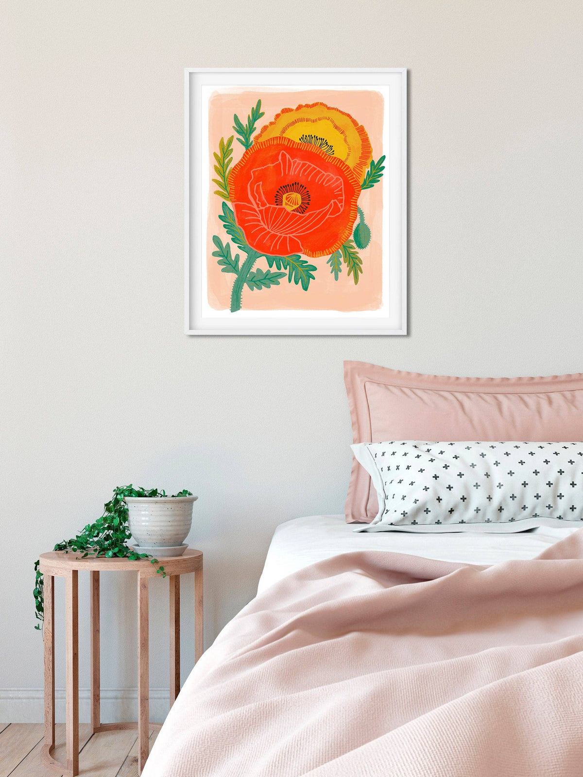 Poppy Garden - Botanical Art Print