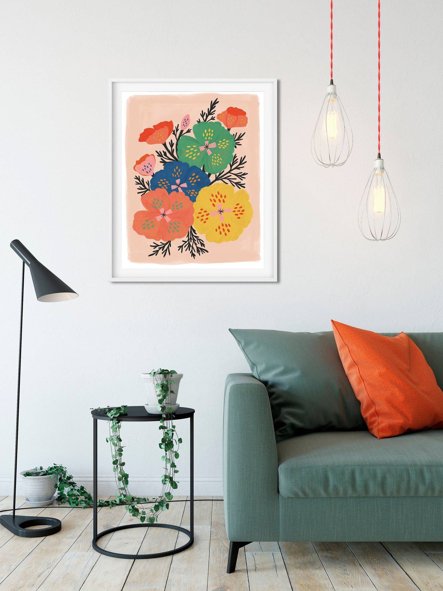 Rainbow Flora - Art Print