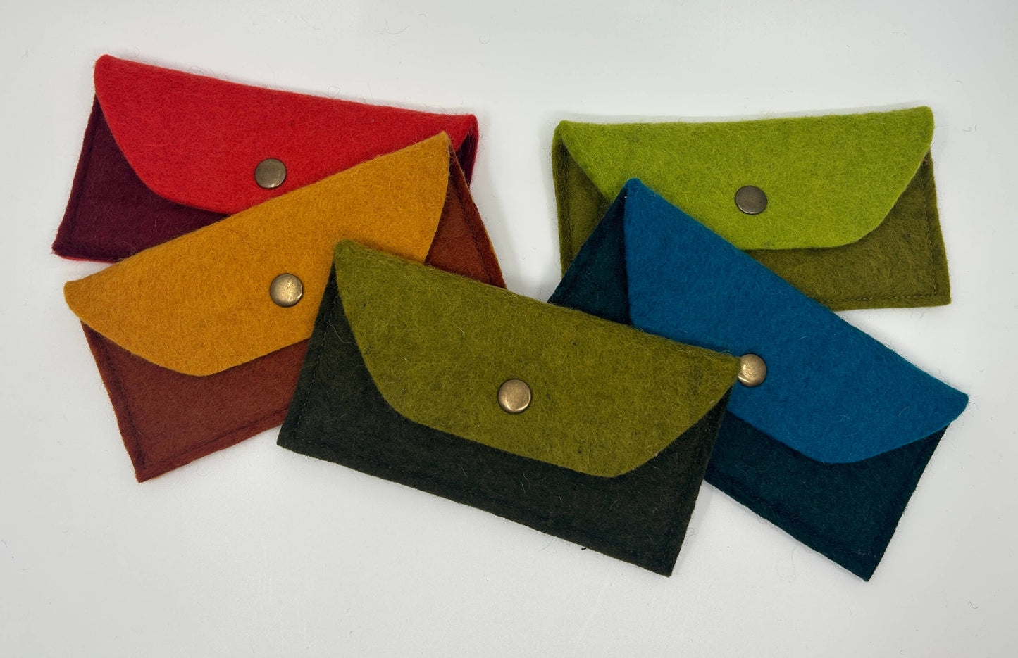 Snap-and-Go Mini Felt Pouch