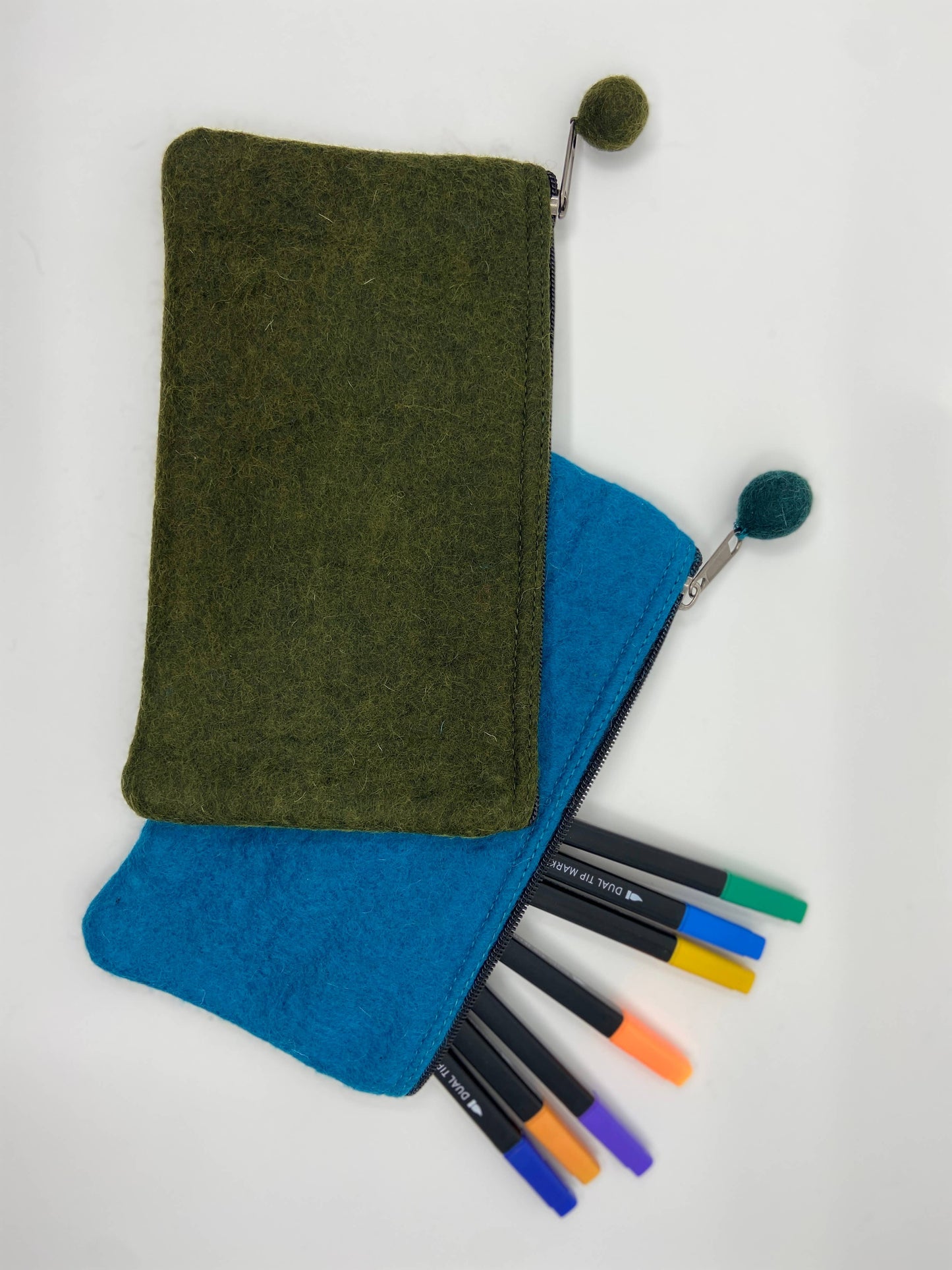 2-Tone Medium Felt Pouch