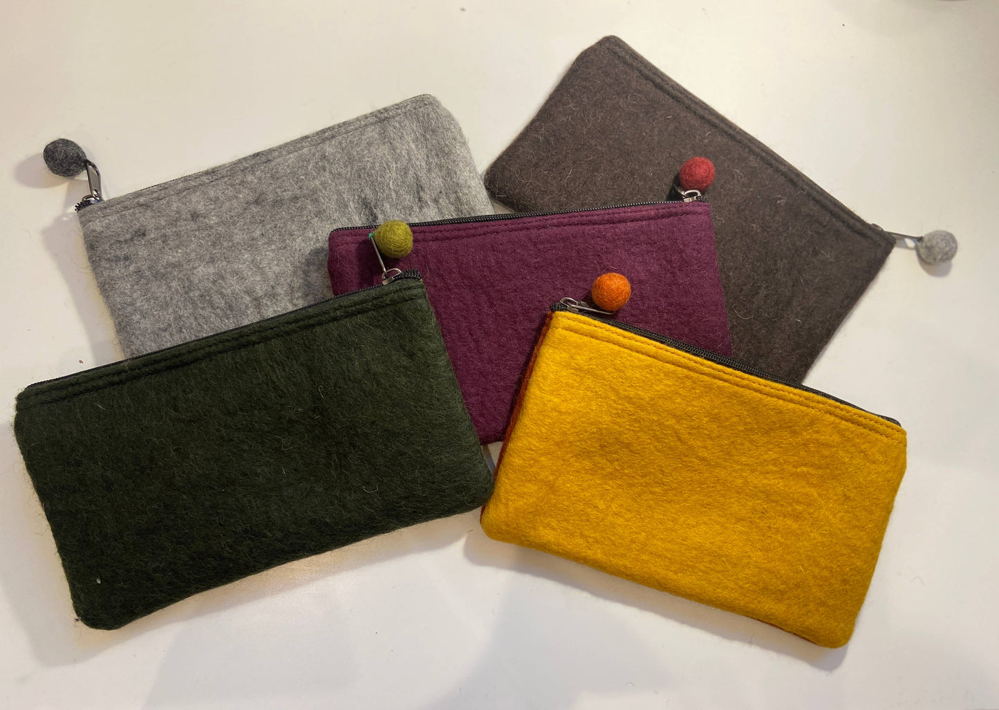 2-Tone Medium Felt Pouch