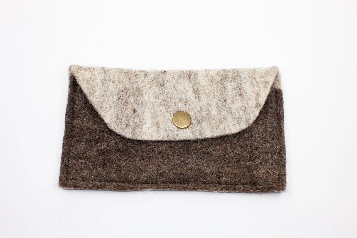 Snap-and-Go Mini Felt Pouch