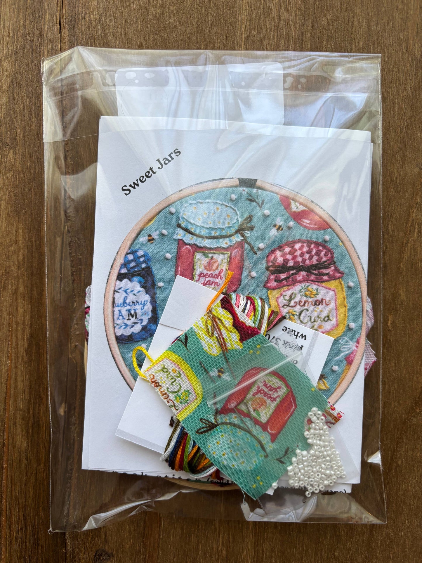 Embellished Embroidery Kit