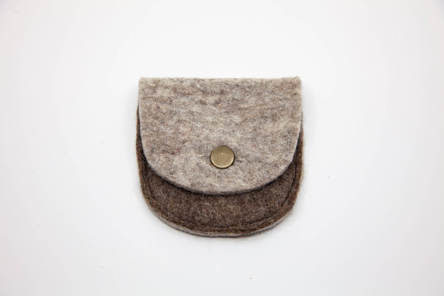 The Curve-Mini Felt Pouch
