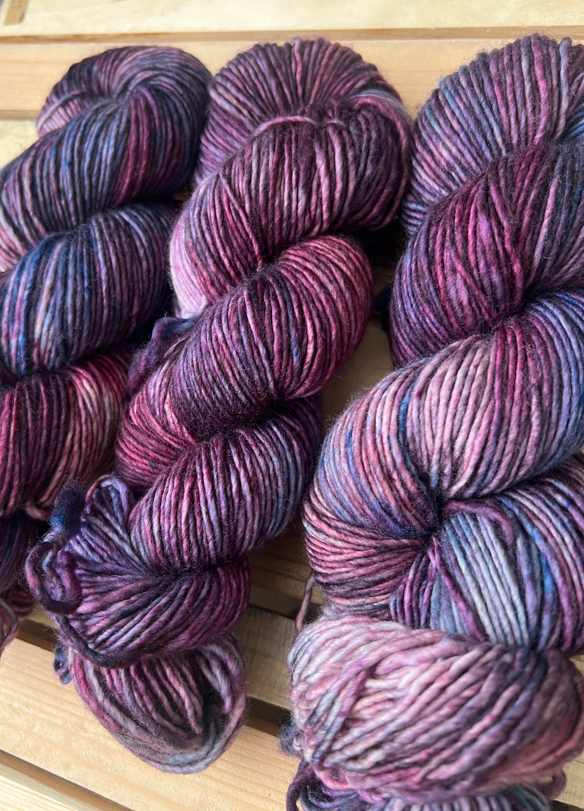 Mermaid Tail Hand Dyed Yarn