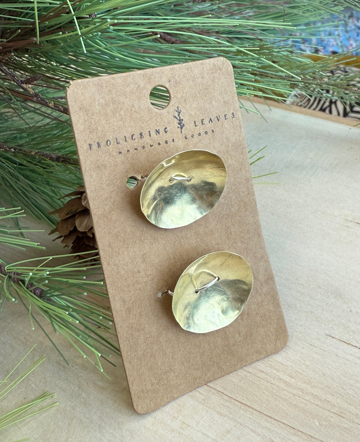 Hand Cut Brass Button