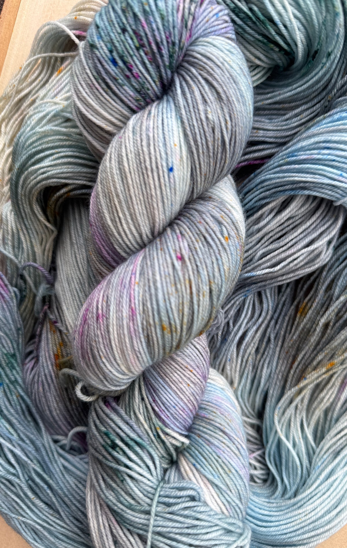 Lilacs are Blooming Hand Dyed Yarn