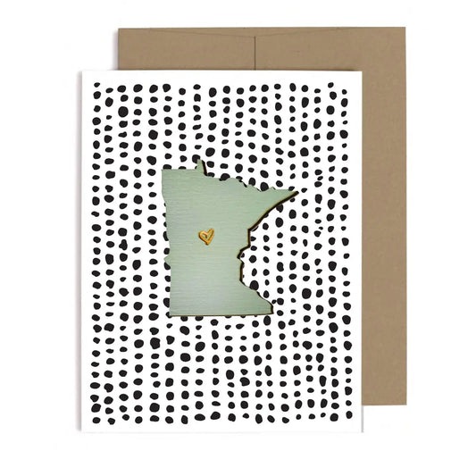Minnesota Love - Magnet Greeting Card
