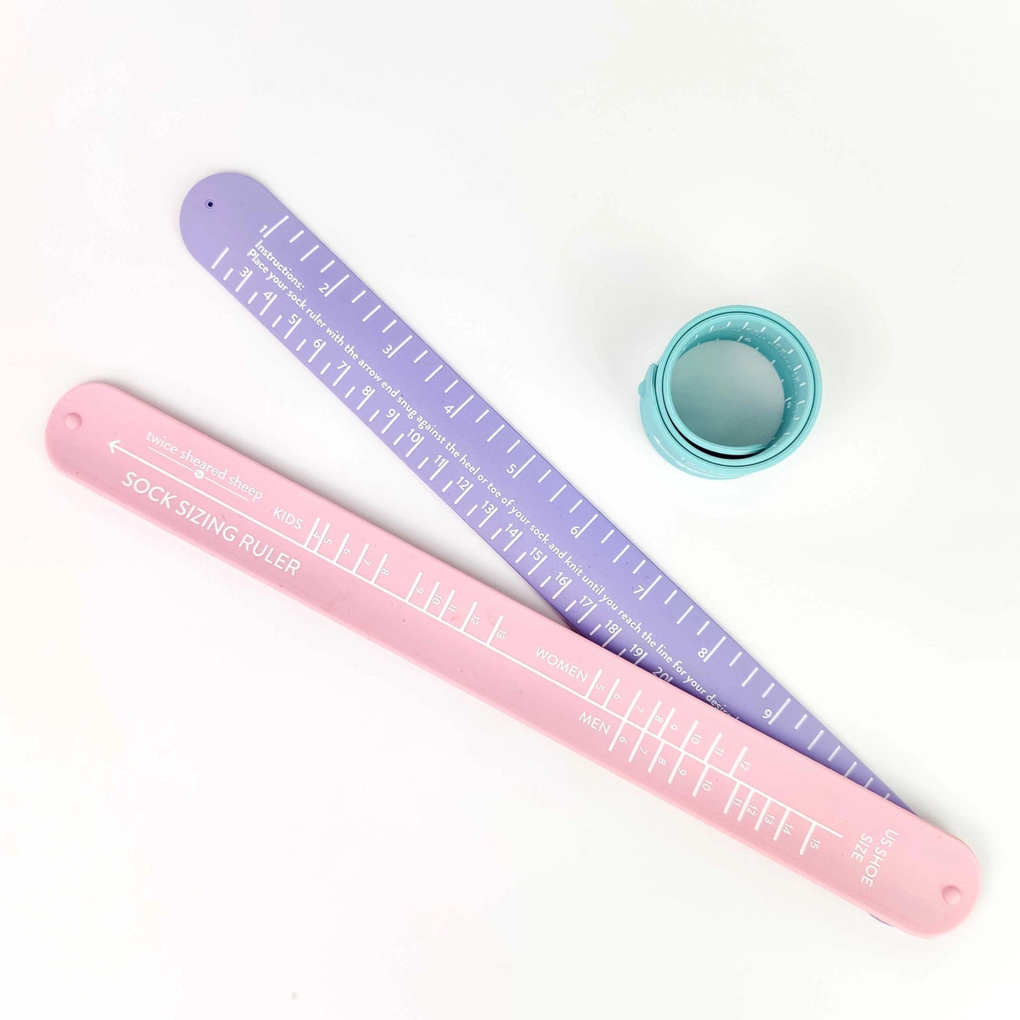 Sock Sizing Ruler