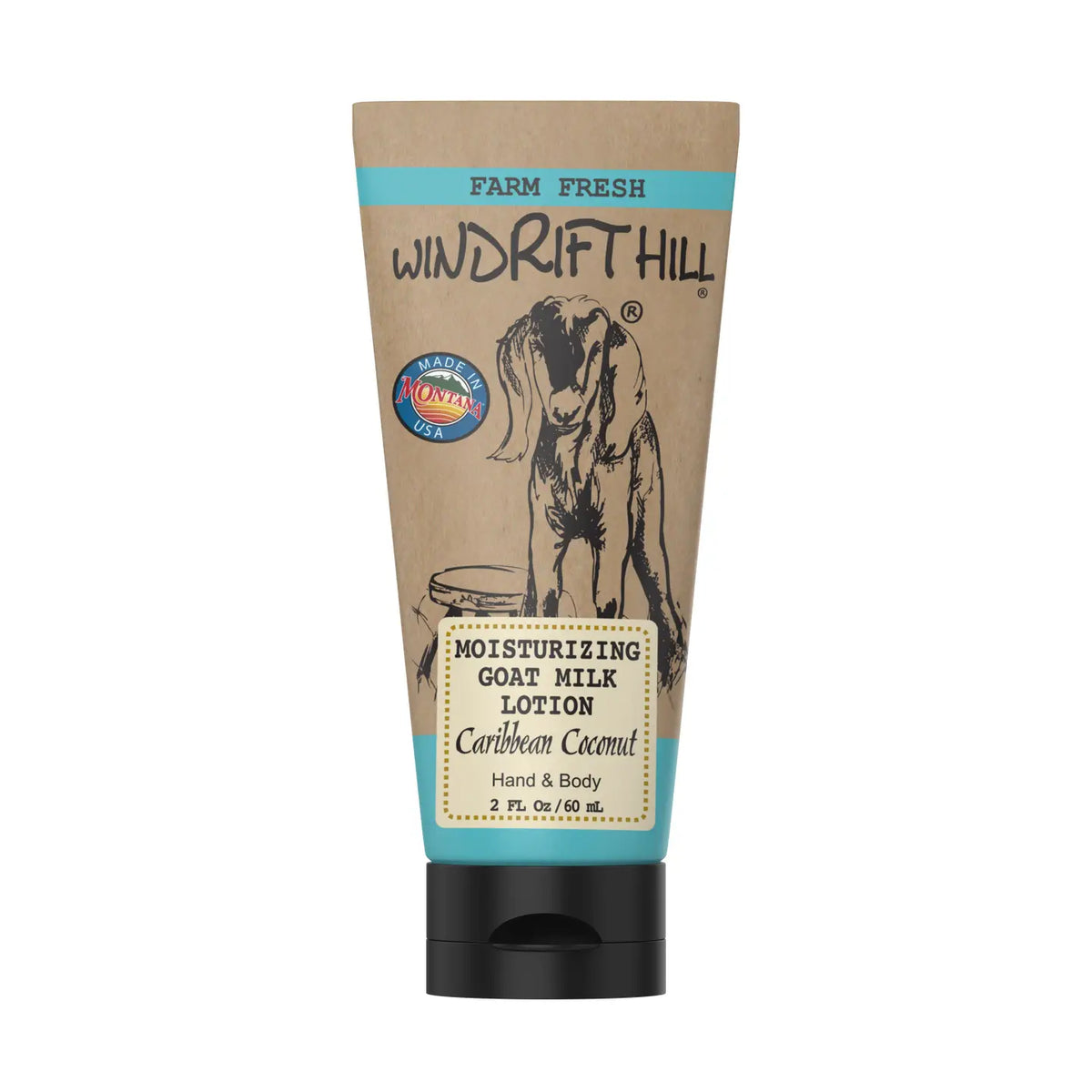 Caribbean Coconut Goat Milk Lotion Travel Size