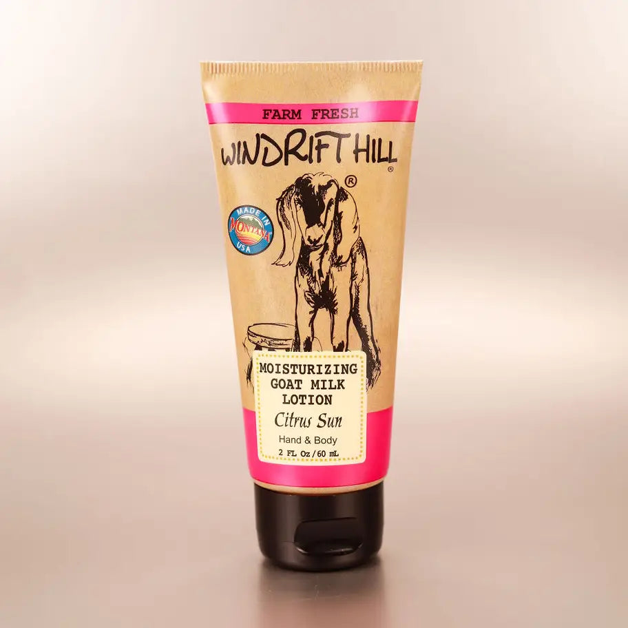 Citrus Sun Goat Milk Lotion Travel Size