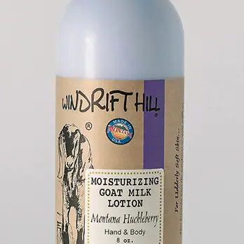 Huckleberry Goat Milk Lotion 8 oz.