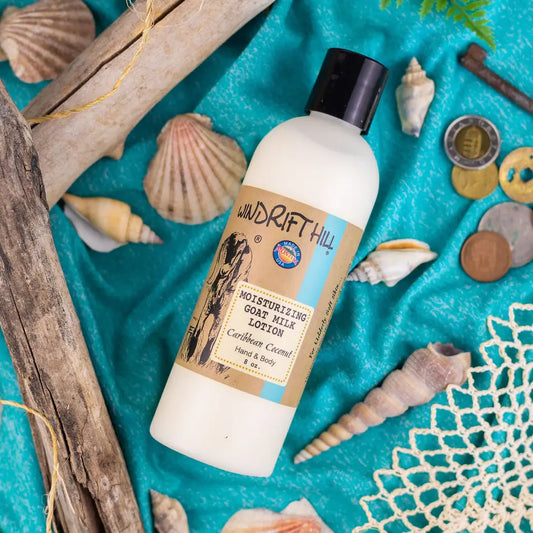Caribbean Coconut Goat Milk Lotion 8 oz.
