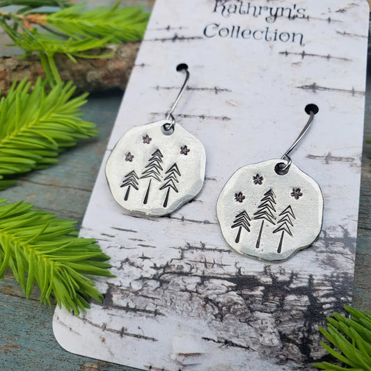 Pine Tree Earrings