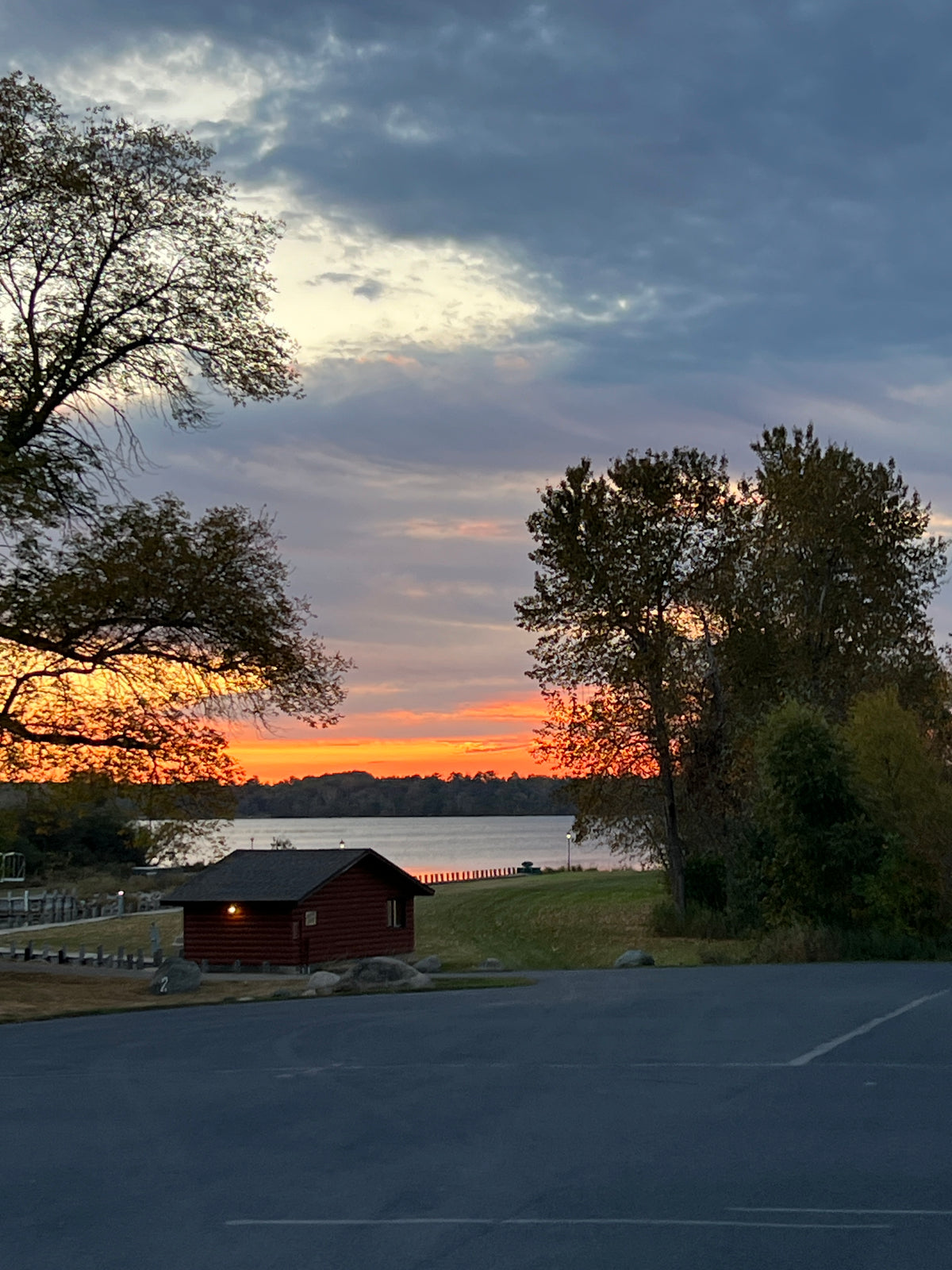 Exclusive Lakeside Sunset by Polka Dot Sheep
