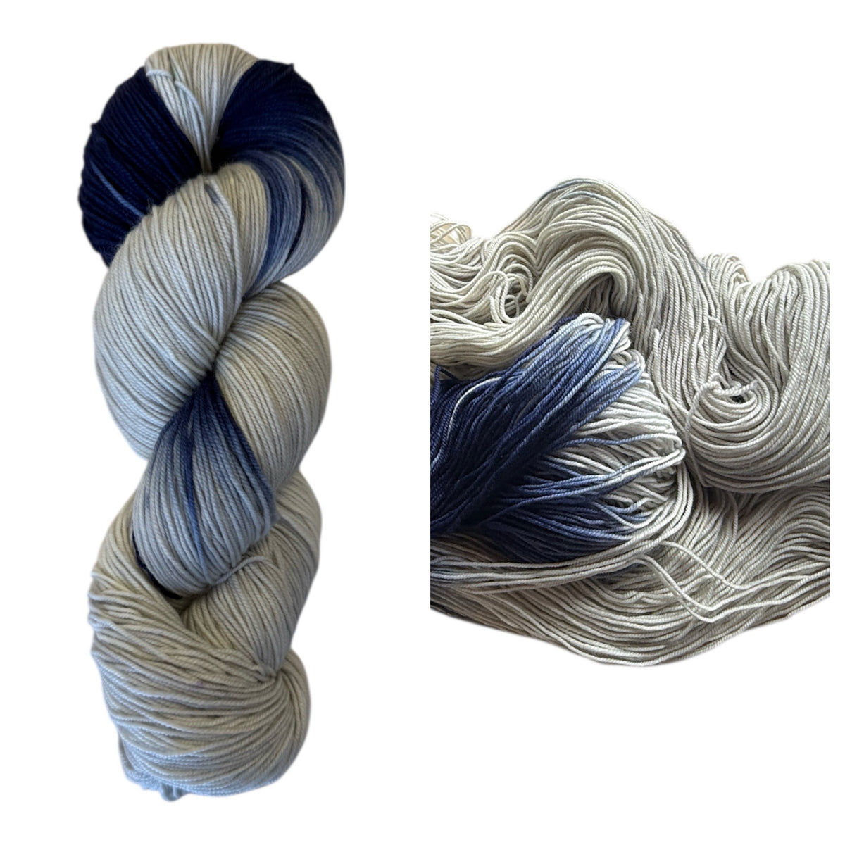 Tighty Whities Dirty Hank’s Hand Dyed Yarn