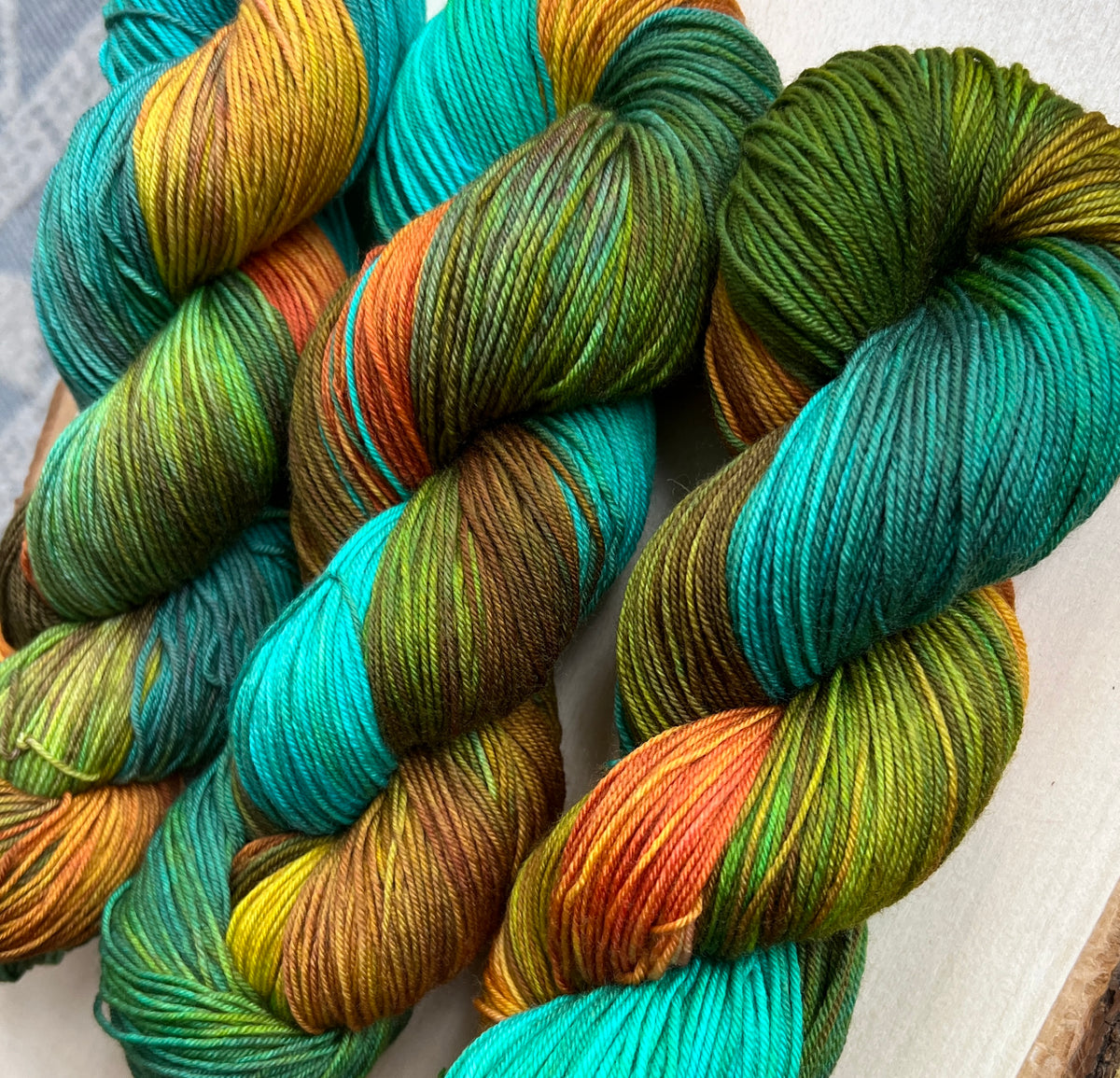 Sunfish Hand Dyed Yarn