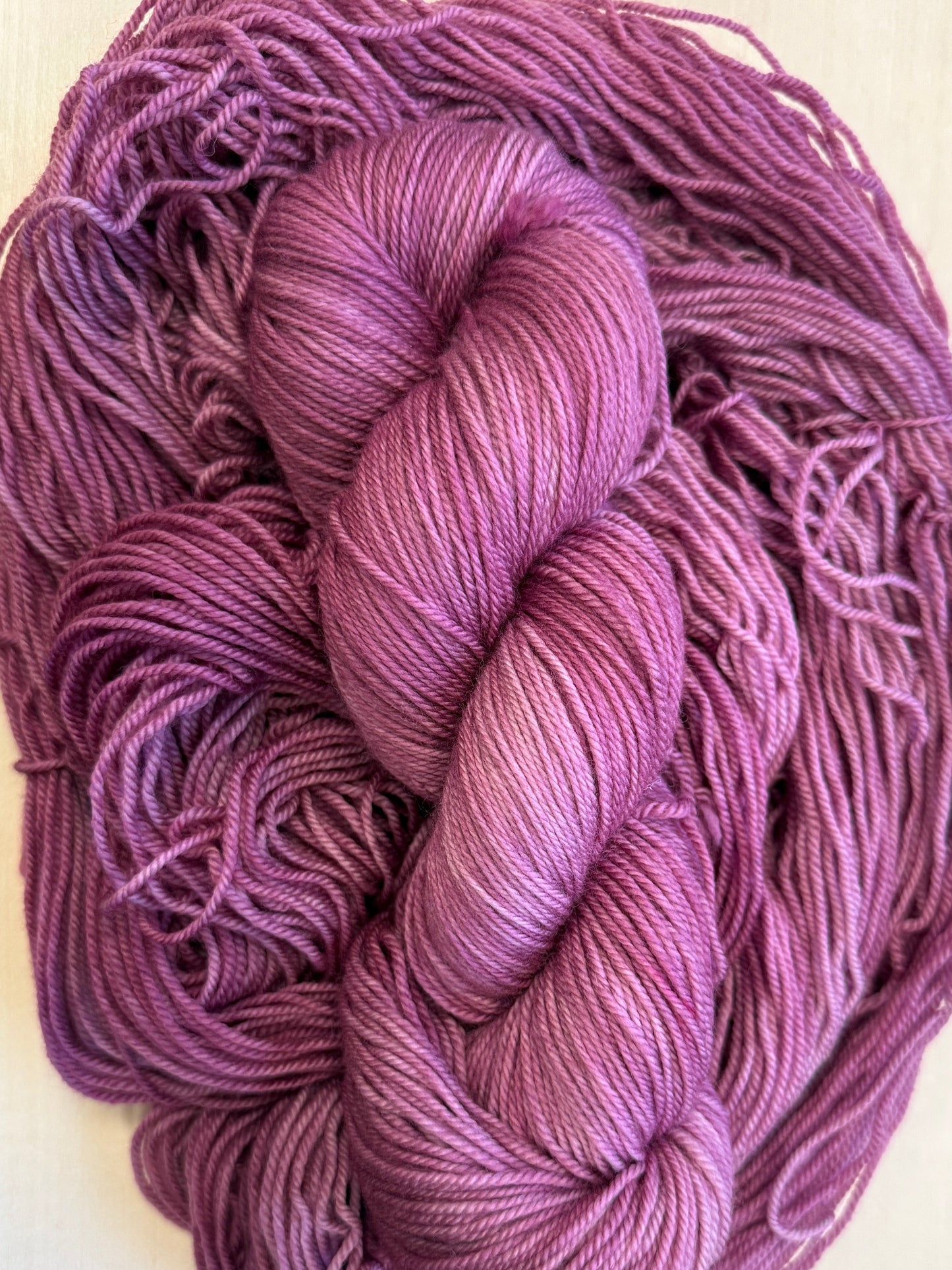 Dusty Rose Hand Dyed Yarn