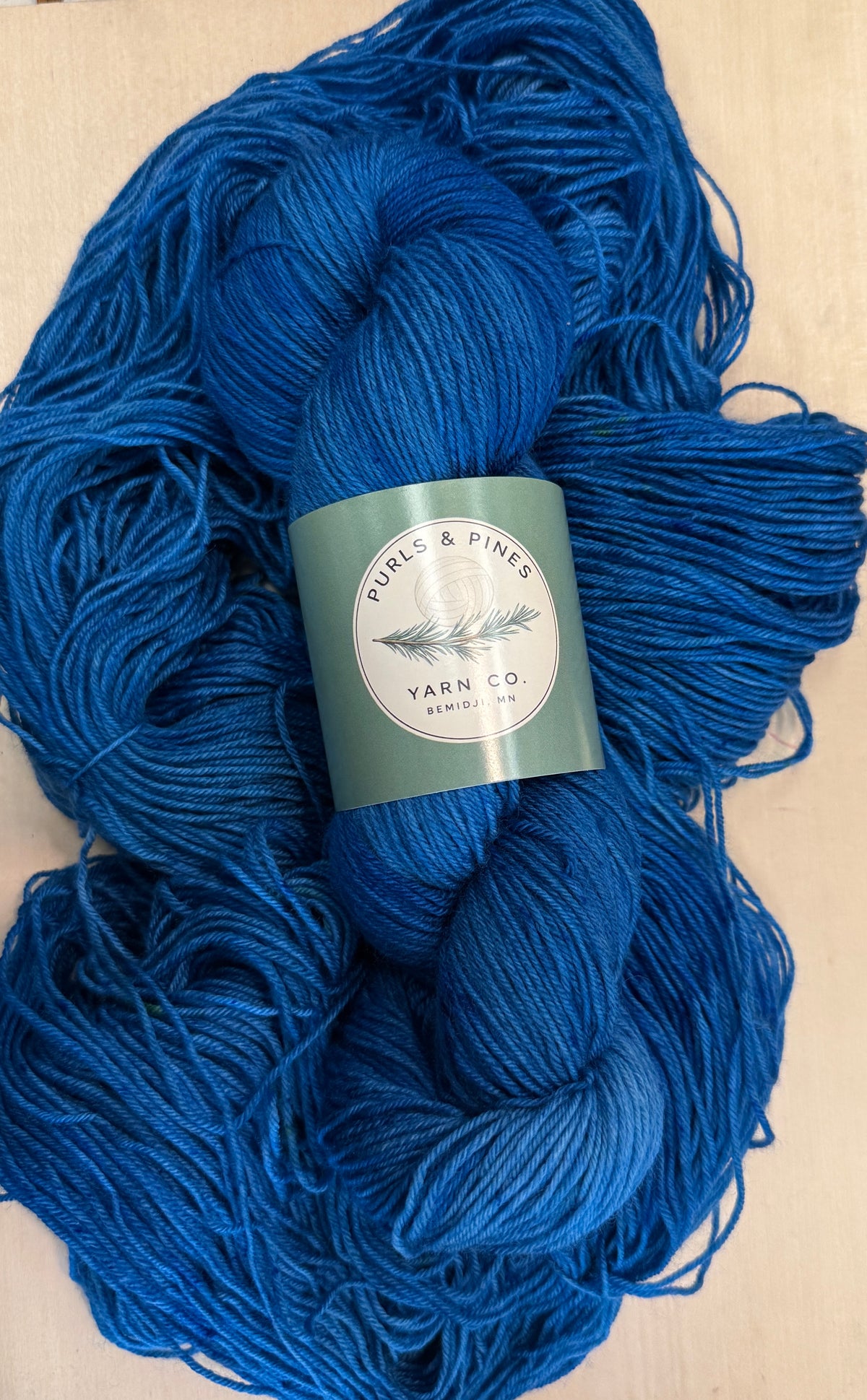 Evening on the Lake Hand Dyed Yarn