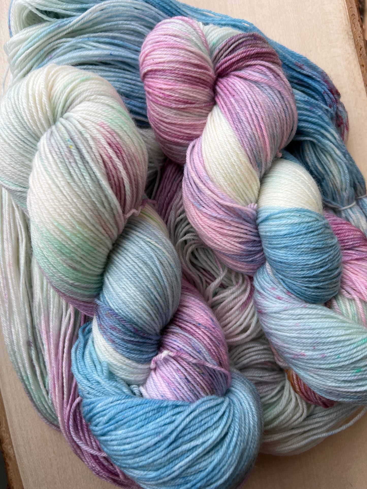 Unicorn Poop Hand Dyed Yarn