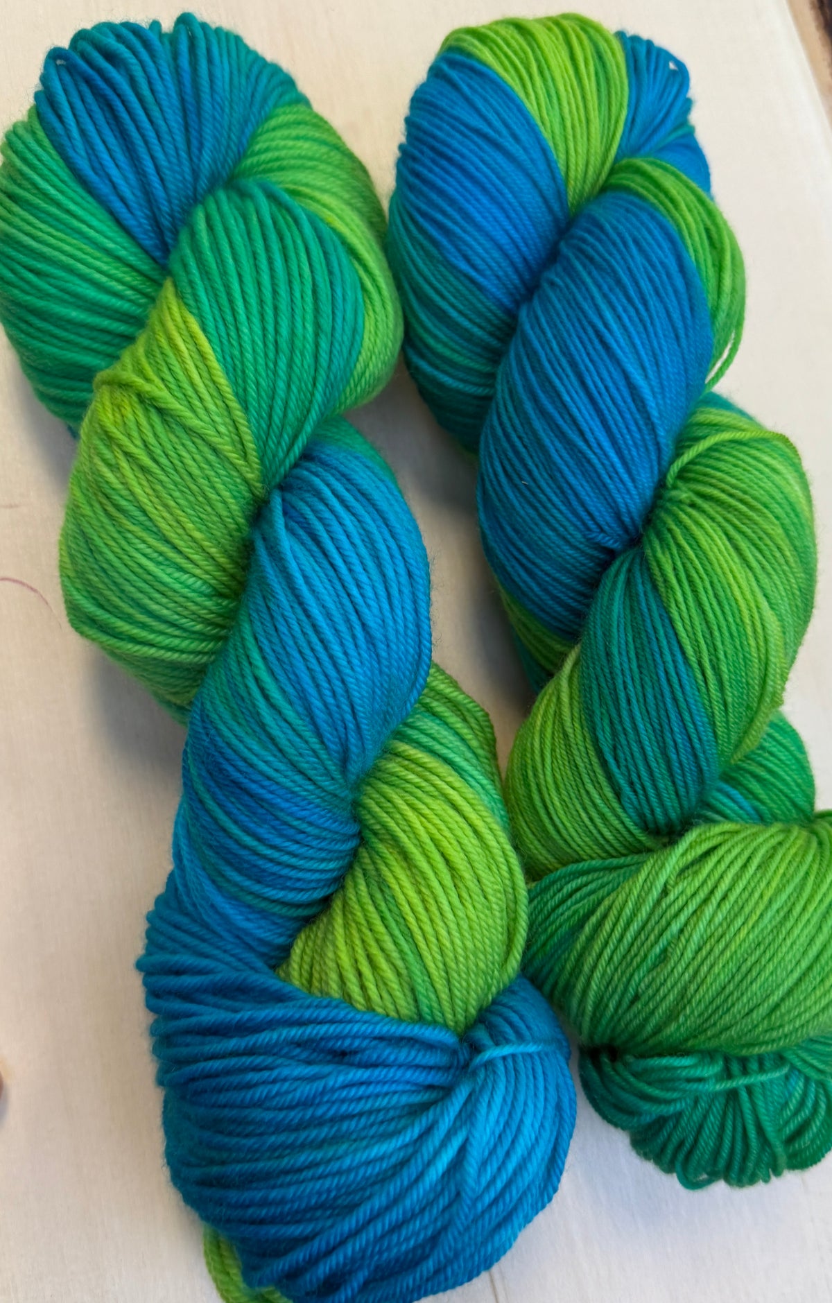 It’s Electric! Hand Dyed Yarn