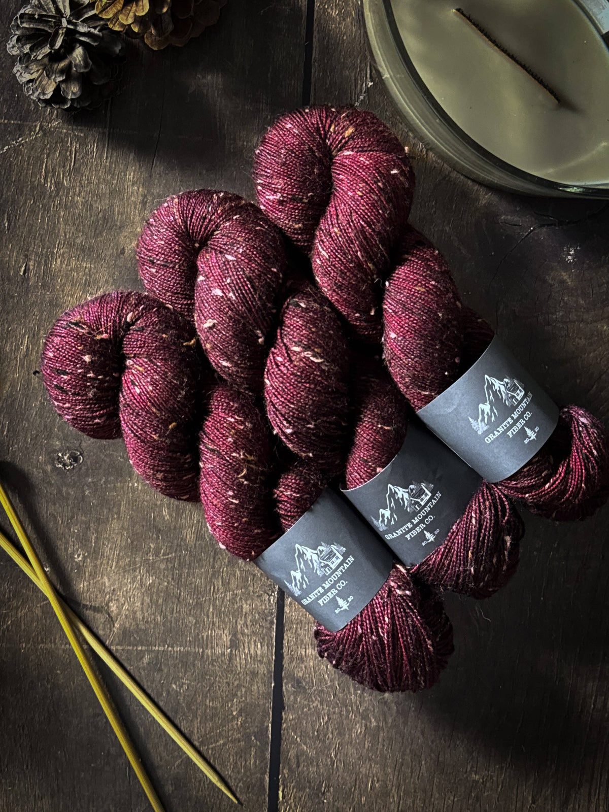 Black Cherry - Franconia Tweed