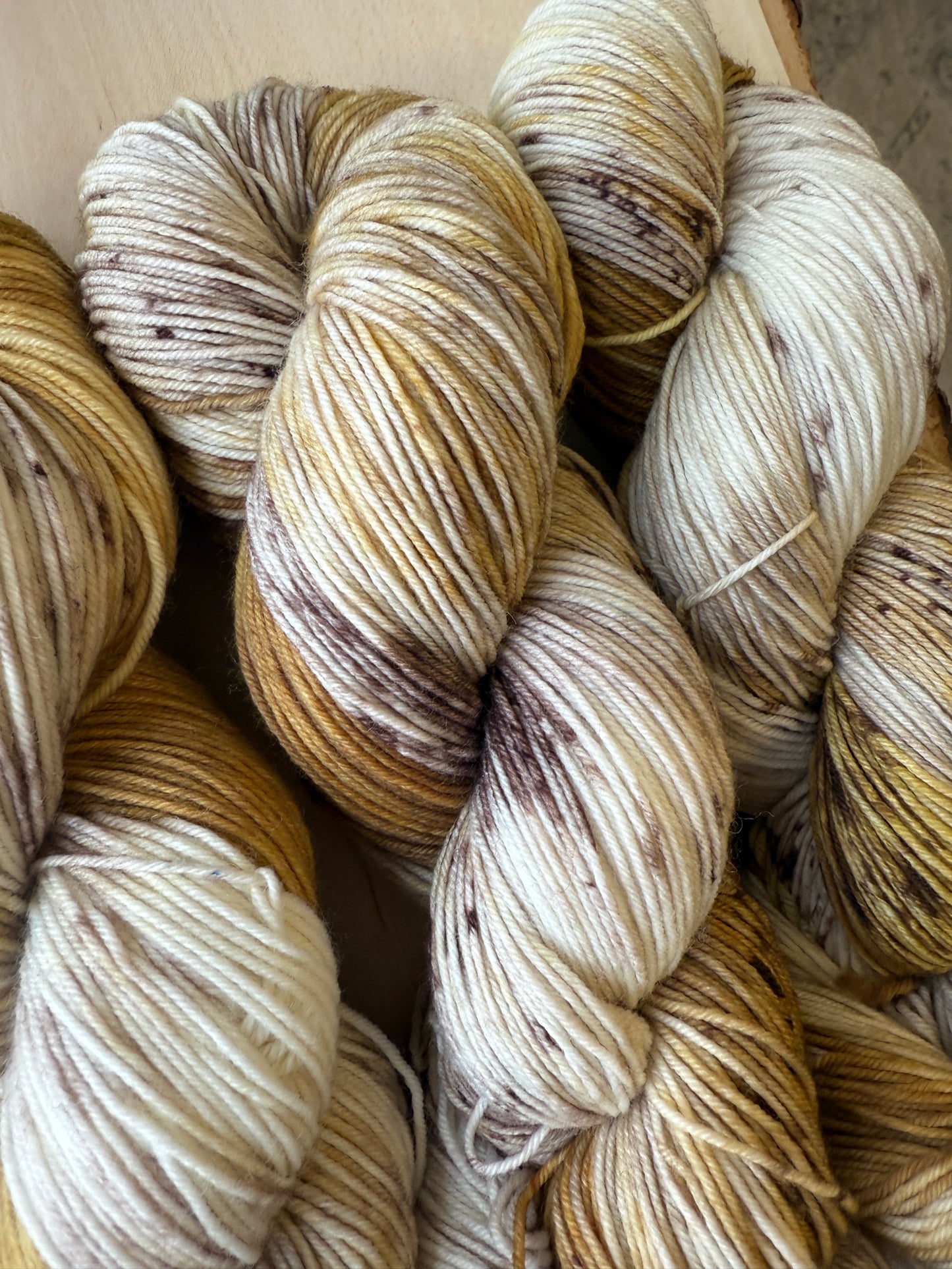 S’mores Hand Dyed Yarn