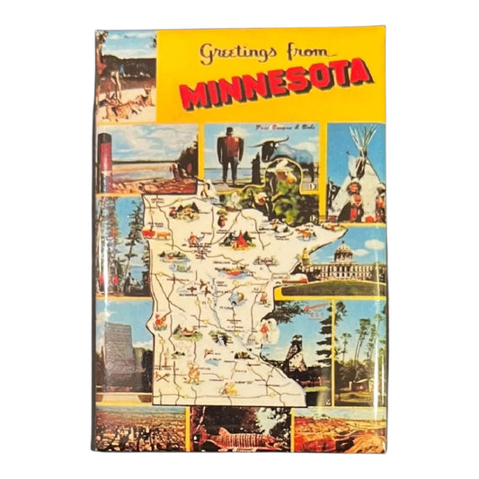 Greetings From MN Magnet Vertical