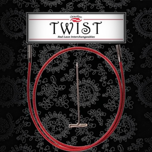 ChiaoGoo Twist Red Cables - Mini