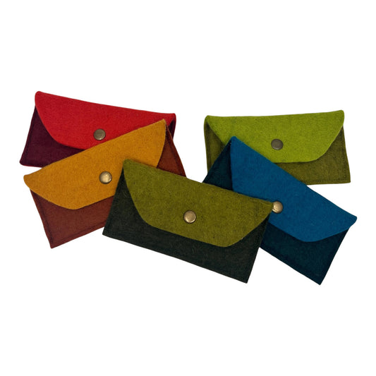 Snap-and-Go Mini Felt Pouch