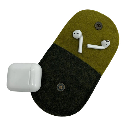 The Curve-Mini Felt Pouch