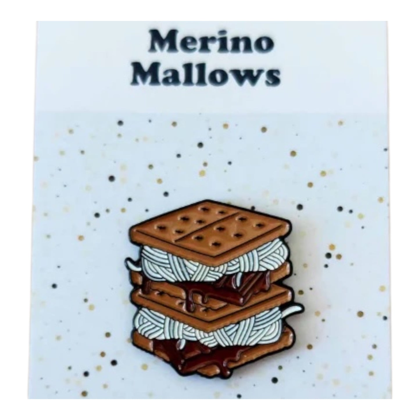 Yarn S’MORES Enamel Pin