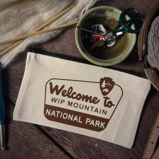 WIP Mountain National Park Notions Pouch