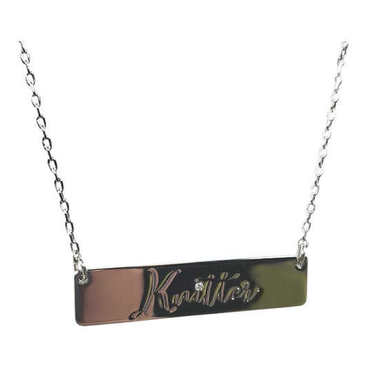 Knitter Necklace