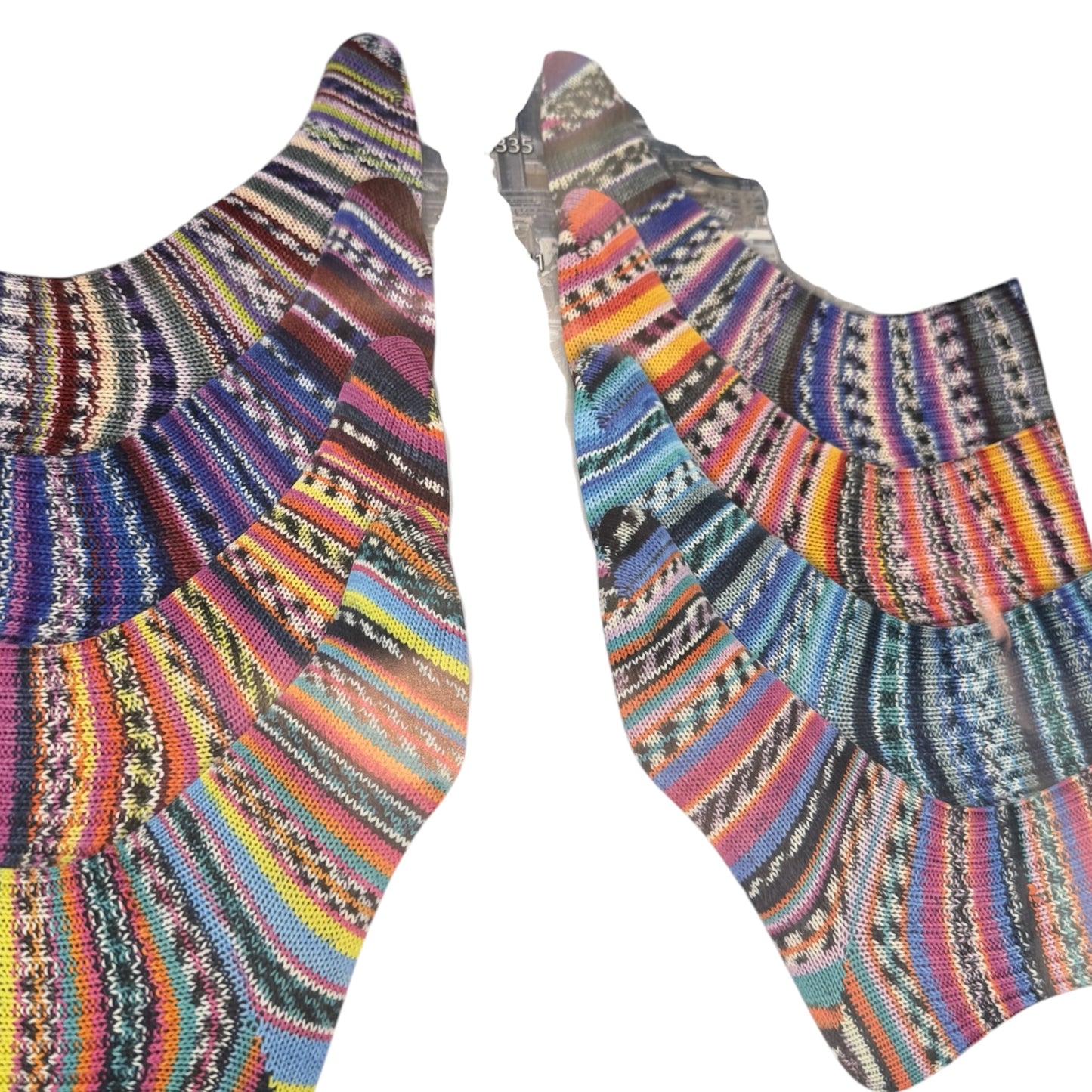 Online Self-Striping Sock Yarn Aloe