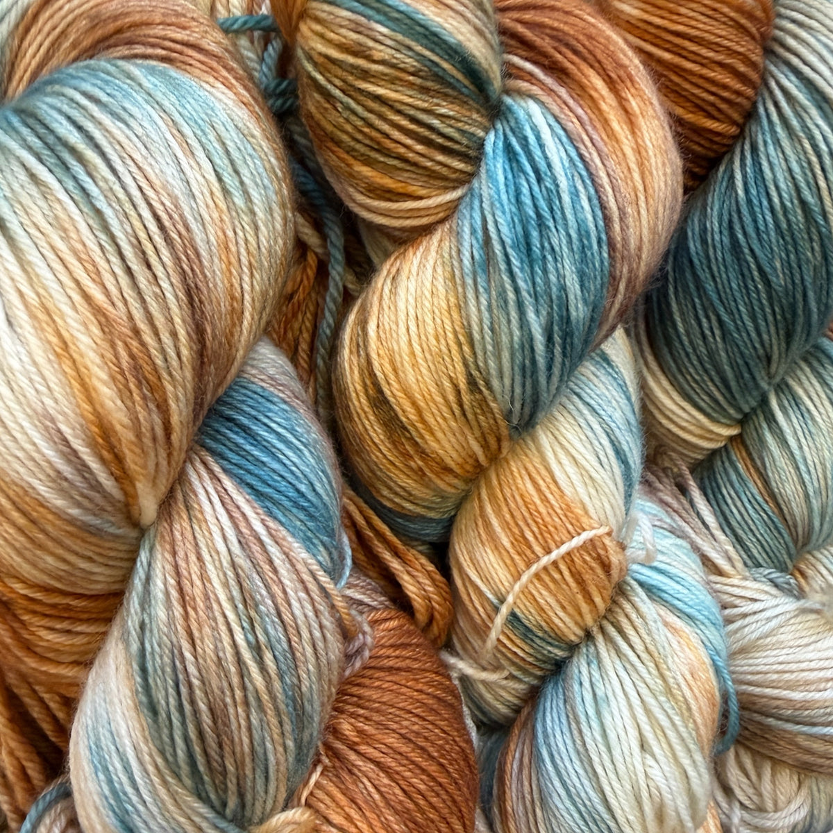 Fall Flannel Hand Dyed Yarn