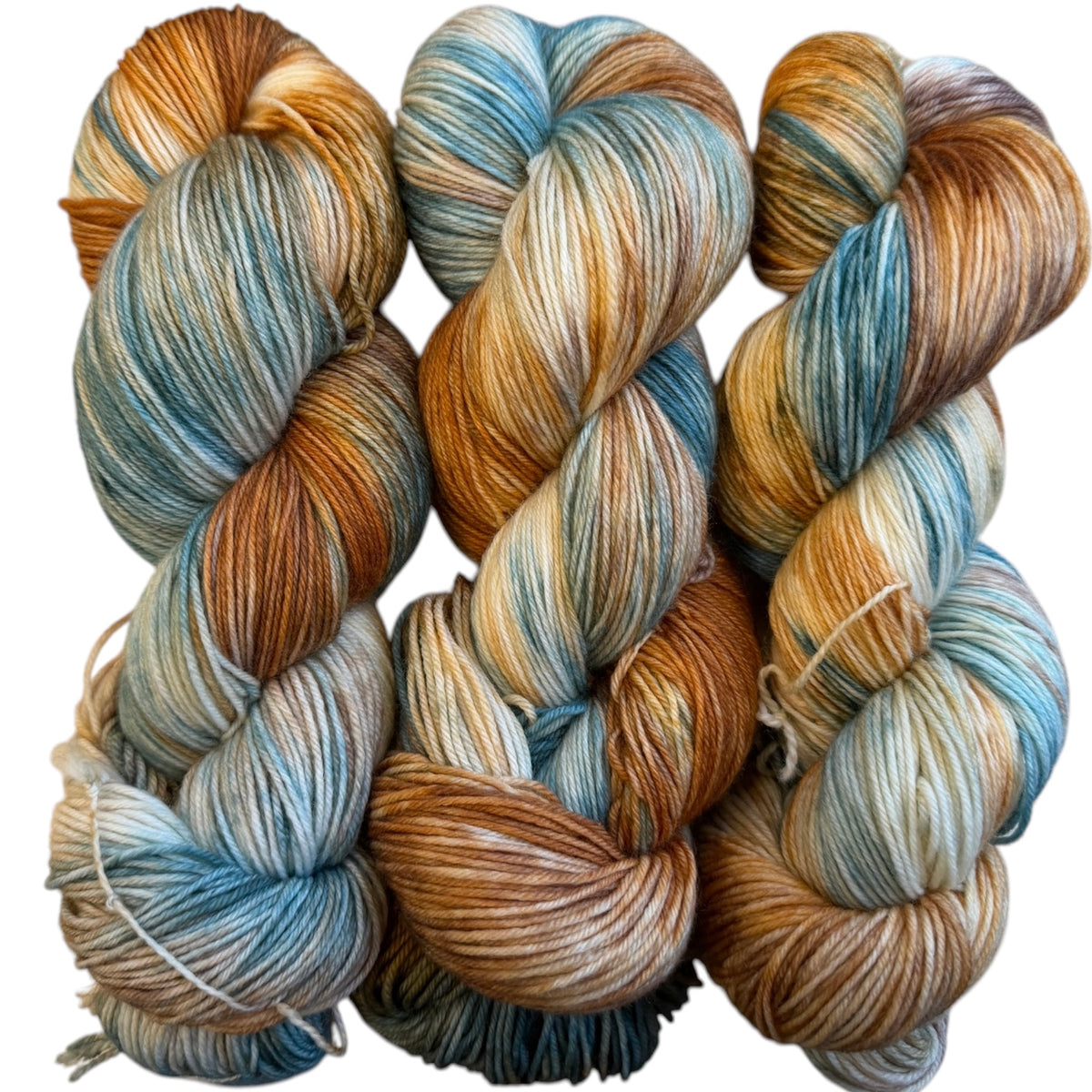 Fall Flannel Hand Dyed Yarn