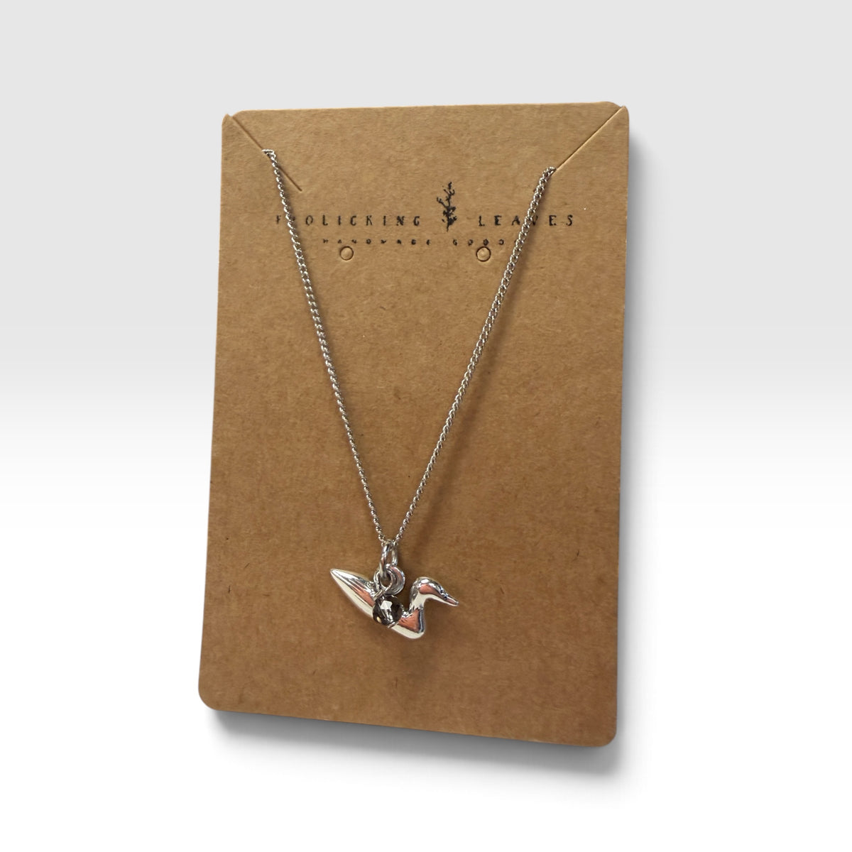 Up North Loon Necklace